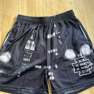 💜 | Eric Emanuel EE Black Skyline Shorts [ SALE ]
